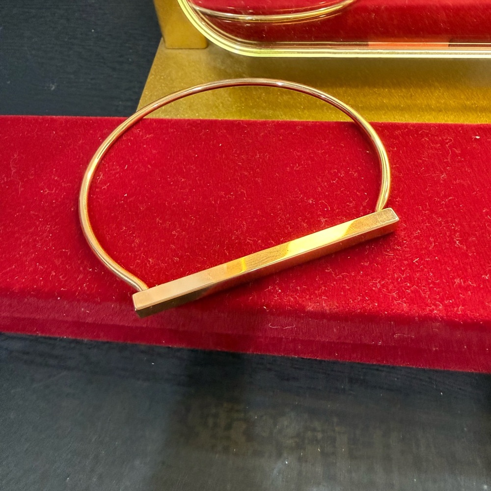 Skagen Gold-Tone Minimalist Bracelet